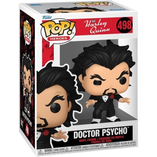 Funko Pop Heroes Harley Quinn Série animée Dr Psycho
