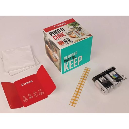 Canon Photo Cube Pack Magnetrahmen + PG-540/CL-541 Tinten + 40 Blatt blaues Fotopapier