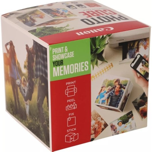 Canon Photo Cube Pack Marco Magnético + Tintas PG-560/CL-561 + 40 Hojas de Papel Fotográfico Verde