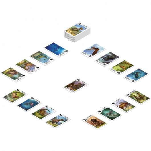 Jeu de cartes dinosaures Monolith Cardline