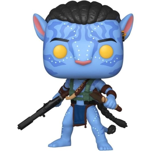 Avatar de filmes pop da Funko: A forma da água Jake Sully em batalha