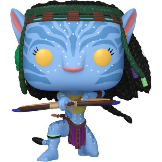Avatar de filmes Funko Pop: A forma da água Neytiri em batalha