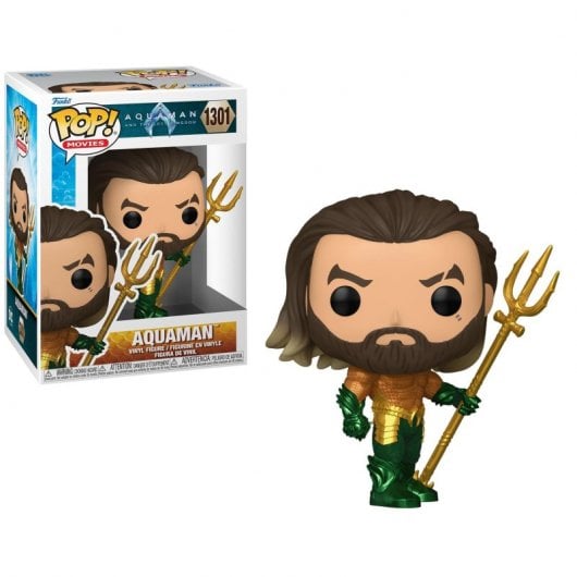 Funko Pop DC Comics Aquaman und das verlorene Königreich Aquaman im Heldenanzug