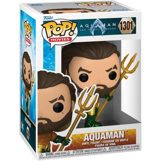 Funko Pop DC Comics Aquaman und das verlorene Königreich Aquaman im Heldenanzug