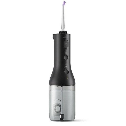 Hydropulseurs Philips Power Flosser 3000 Technologie Pulse Wave 3 Niveaux de Vitesses 2 Buses