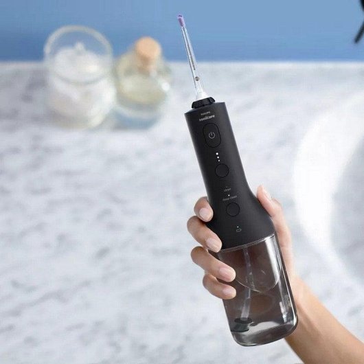Irrigador Philips Sonicare Power Flosser 3000 Pulse Wave 3 Intensidades 2 Bicos
