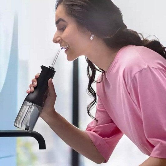 Hydropulseurs Philips Power Flosser 3000 Technologie Pulse Wave 3 Niveaux de Vitesses 2 Buses