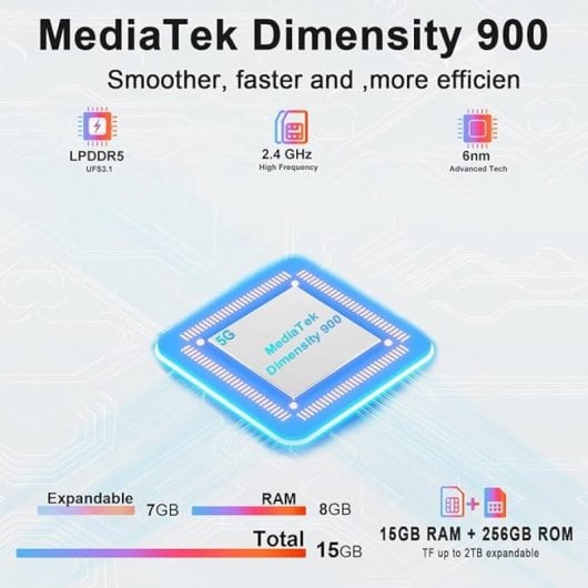 Doogee V30 5G 2023 8/256GB Naranja Libre