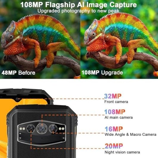 Doogee V30 5G 8GB 256GB 6.6" Naranja