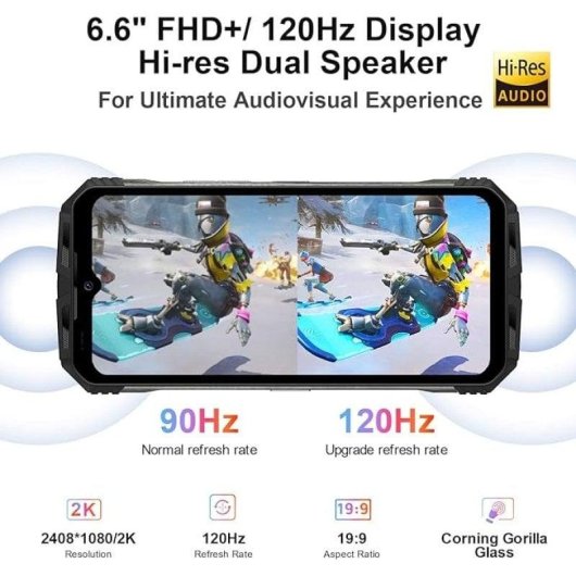 Doogee V30 5G 8GB 256GB 6.6" Naranja