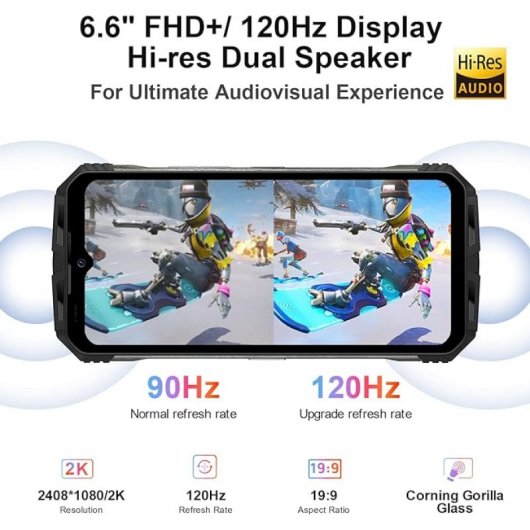 Doogee V30 5G 2023 8/256GB Naranja Libre