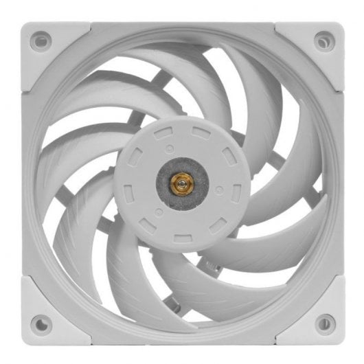 Mars Gaming MF-NC PWM Ventilateur 120 mm Roulement FDB en cuivre avec pales hybrides Blanc