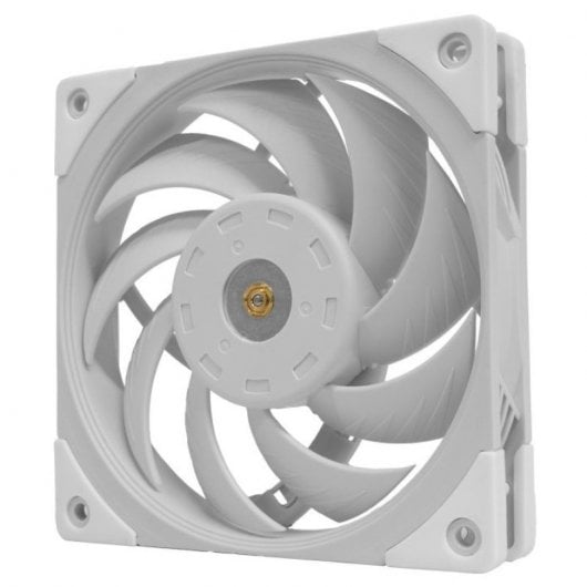 Mars Gaming MF-NC PWM Ventilateur 120 mm Roulement FDB en cuivre avec pales hybrides Blanc