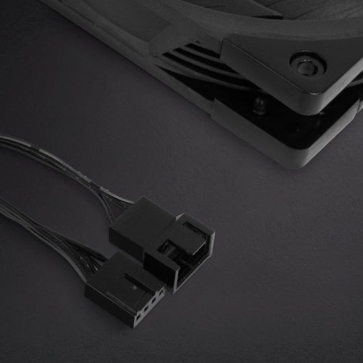 Mars Gaming MF-NC Ventoinha PWM 120mm Rolamento FDB de Cobre com Pás Híbridas Preta