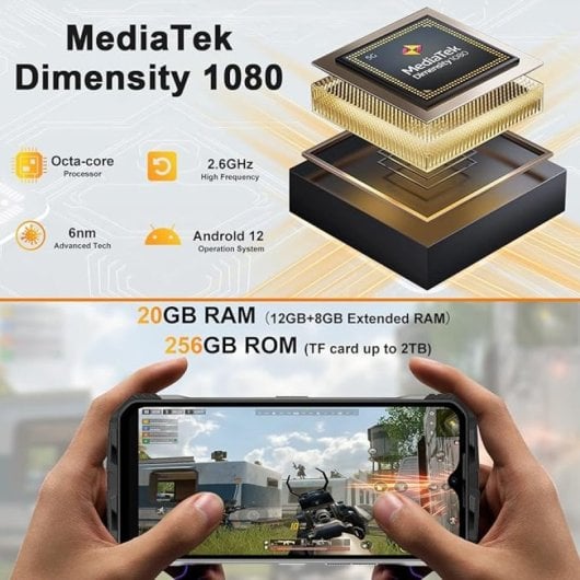 Doogee V MAX 5G 12/256GB Plata Libre