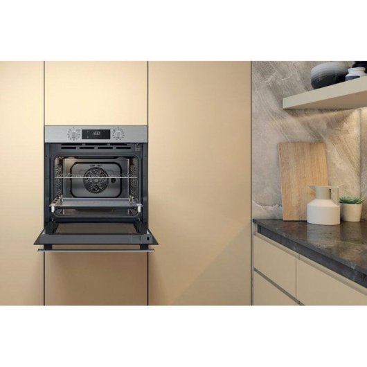 Horno Multifunción Whirlpool OMR58RR1X Pirolítico 71L 60cm Función Cook3 Inox