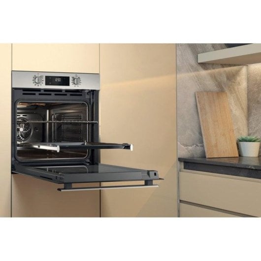 Horno Multifunción Whirlpool OMR58RR1X Pirolítico 71L 60cm Función Cook3 Inox