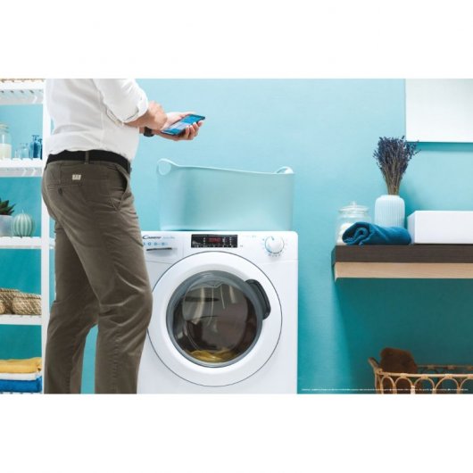 Candy CO 12105TW4/1-S Lavadoras de Carga Frontal Smart Pro 10Kg B Blanco