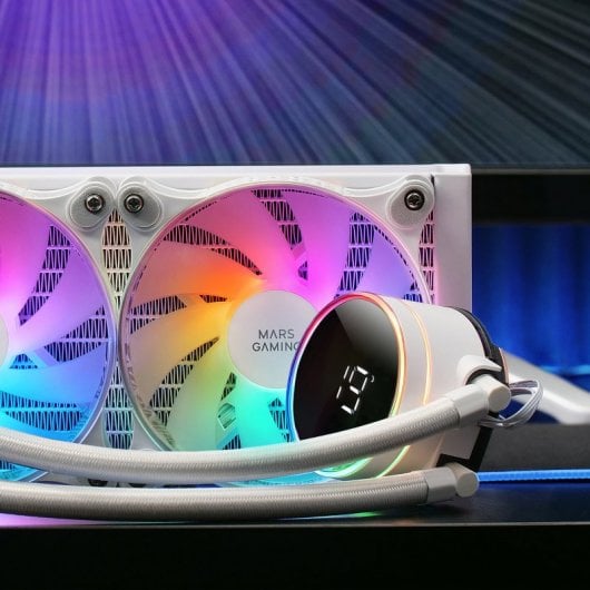 Mars Gaming ML-LCD240 Kit de Refrigeración Líquida Blanco