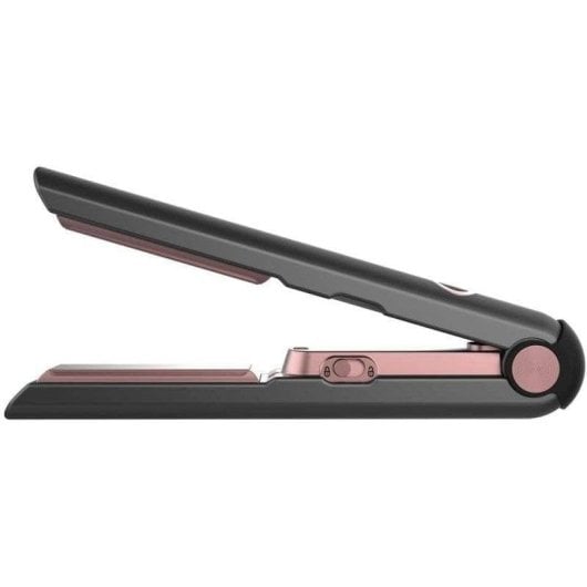 Prancha de Cabelo Cerâmica Sem Fios Cecotec Bamba RitualCare Liberty 180ºC 1 Configuração Preto Rosa