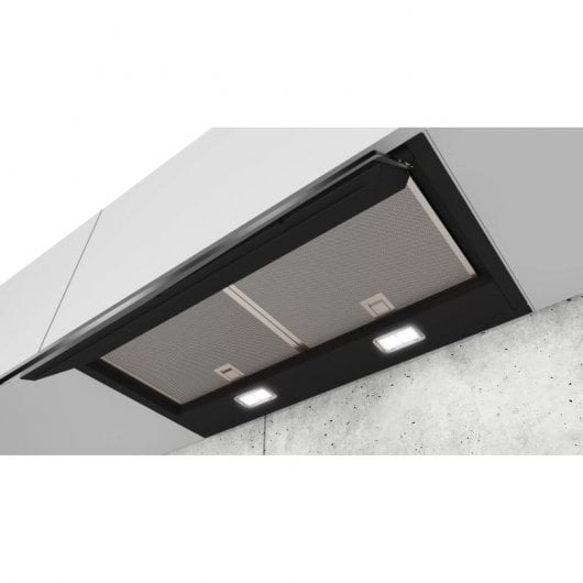 Siemens iQ500 LJ67BAM60 Exaustor Decorativo Encastrável 60 B Vidro Preto