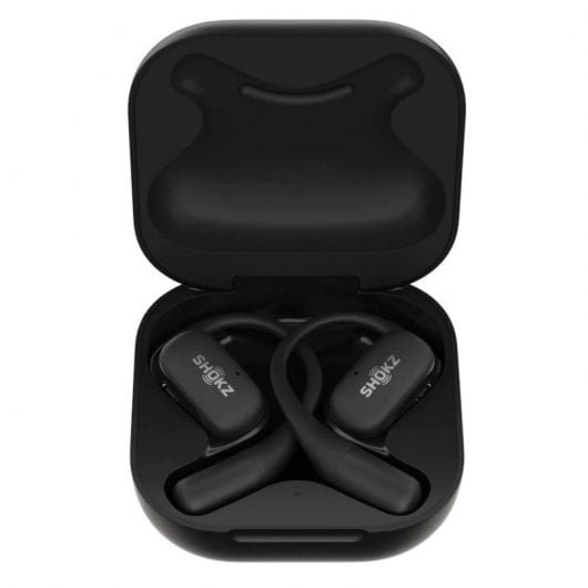 Shokz Openfit Cuffie auricolari aperte wireless IP54 con microfono Nero