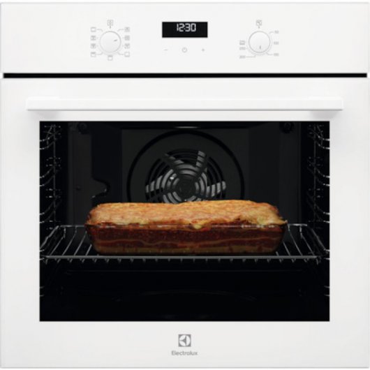 Forno multifunzione Electrolux OEF5H50V serie 600 SurroundCook con Aqua Clean 72L A Bianco