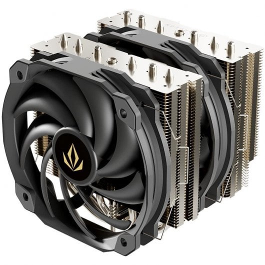Forgeon Windlord Black 6Pipes Ventilador CPU Dual Heatsink 2x140mm Negro