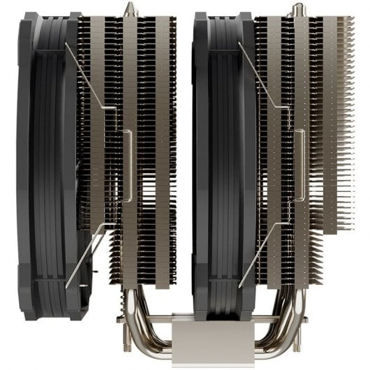 Forgeon Windlord Black 6Pipes Ventilador CPU Dual Heatsink 2x140mm Negro
