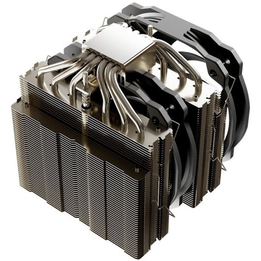 Forgeon Windlord Black 6Pipes Ventilador CPU Dual Heatsink 2x140mm Negro