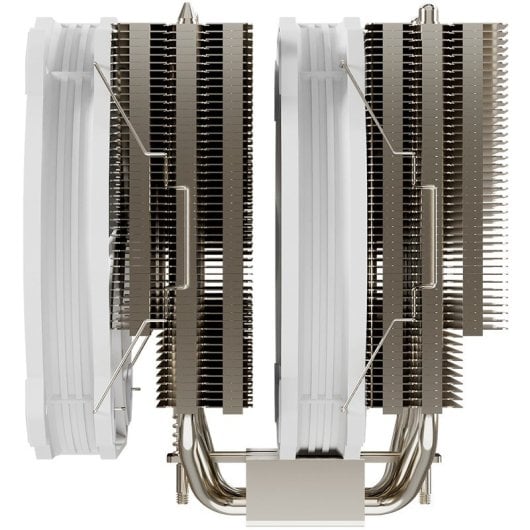 Forgeon Windlord White 6Pipes Doppio dissipatore di calore CPU Ventola 2x140mm Bianco