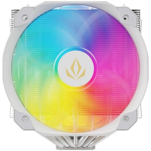 Forgeon Windlord RGB Blanc 6Pipes Double Dissipateur Thermique Ventilateur CPU 2x140mm Blanc