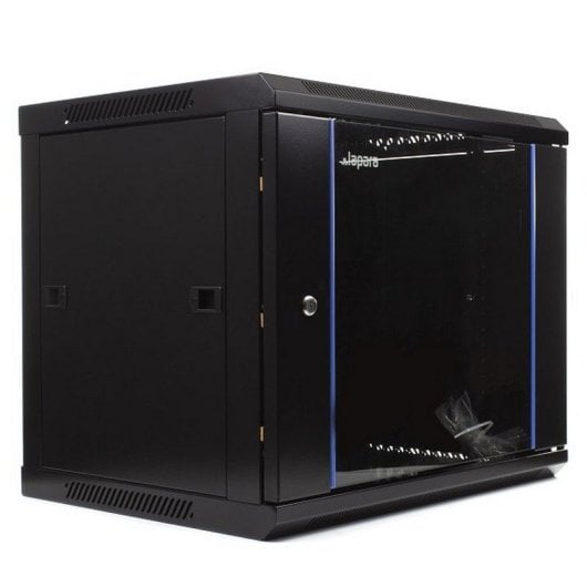 Lapara LA-00020103 Armário Rack Mural 9U 600x450mm Preto