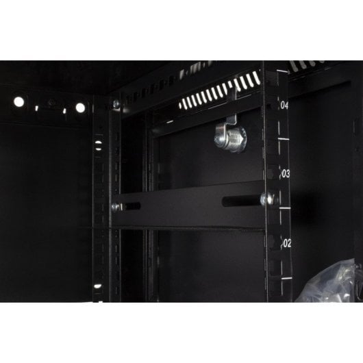Lapara LA-00020103 Armário Rack Mural 9U 600x450mm Preto