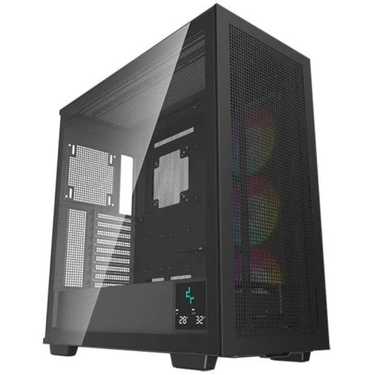 DeepCool MORPHEUS Semitorre ATX Vidro Temperado USB-C Preta