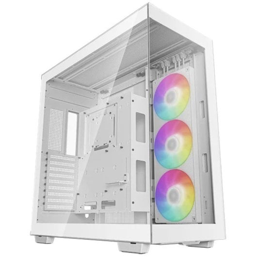 DeepCool CH780 ARGB Moyenne Tour ATX Verre Trempé USB-C Blanc
