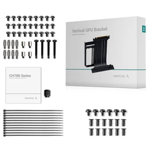 DeepCool CH780 ARGB Semitorre ATX Cristal Templado USB-C Negra