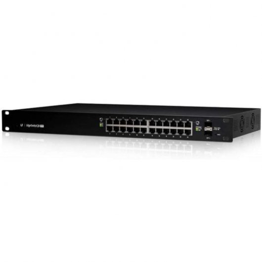 Ubiquiti EdgeSwitch ES24-250W Switch 24 Puertos Gigabit 2xSFP Negro