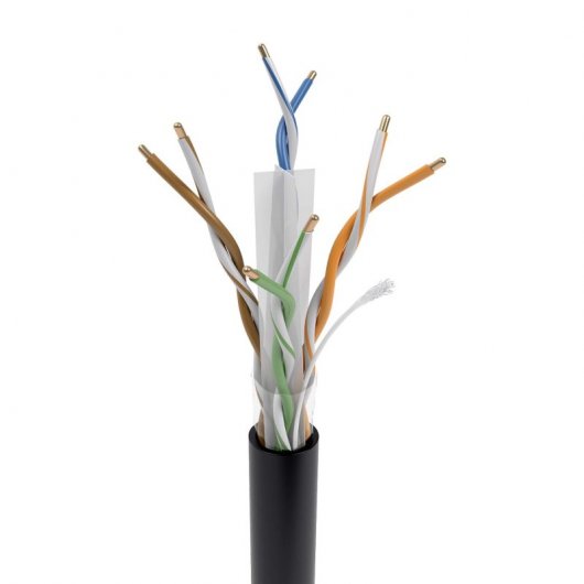 Aisens Cable de Red U/UTP Cat6 305m Negro