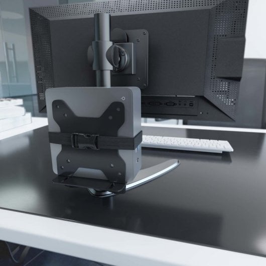 Aisens Mini-PC-Installationshalterung, Schwarz