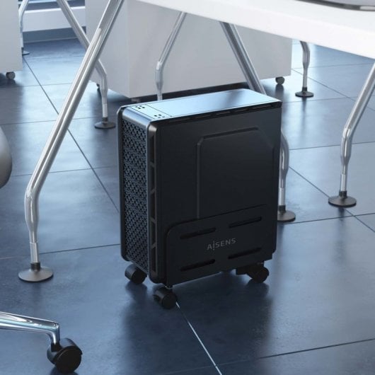 Aisens Verstellbarer CPU-Bodenständer aus Metall, Schwarz
