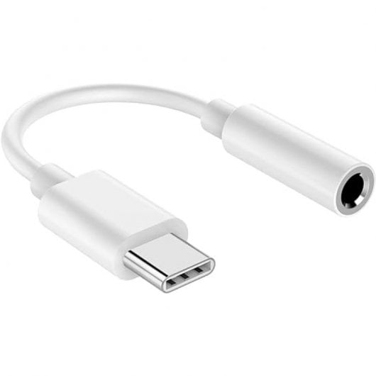 Adattatore Nubbeh Soul da USB-C a jack da 3,5 mm bianco