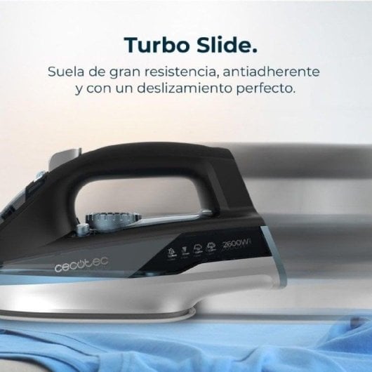 Ferro da Stiro Cecotec IronHero 2600 Force 2600W Vapore 210g/min Suola Turbo Slide