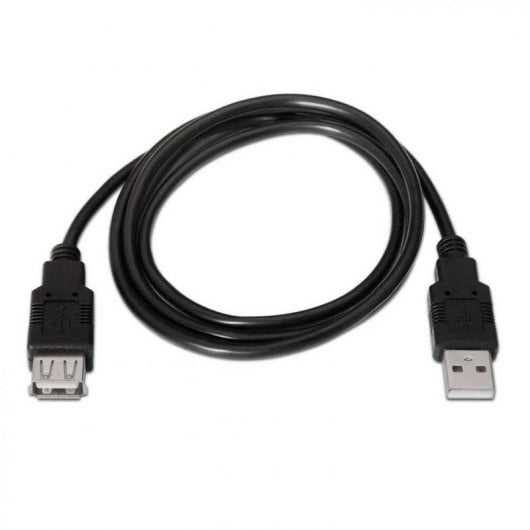 AISENS A101-0016 USB Kabel 1,8 m USB 2.0 USB A Schwarz