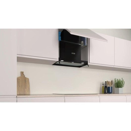 Campana extractora Balay 3BD866MN Recirculação/Condução 60cm vidro preto