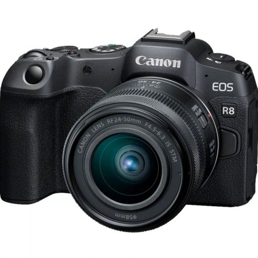 Canon EOS R8 full frame 24,2 MP WiFi + RF 24-50 mm F4.5-6.3 IS STM