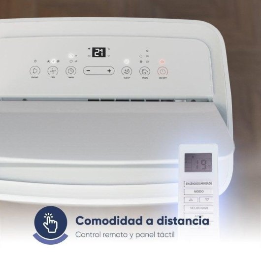 Oirigial AirFeel 3000W Aire Acondicionado Portátil con Bomba de Calor 3000 Frigorías