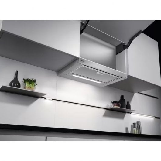 AEG 5000 Serie DPE5660M 60 cm Ausziehbare Dunstabzugshaube aus Edelstahl