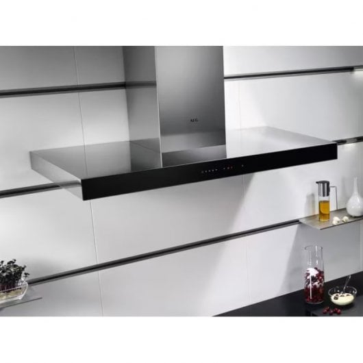 AEG Serie 8000 BREEZE DBE5960HB Campana Decorativa 90cm A Acero Inoxidable