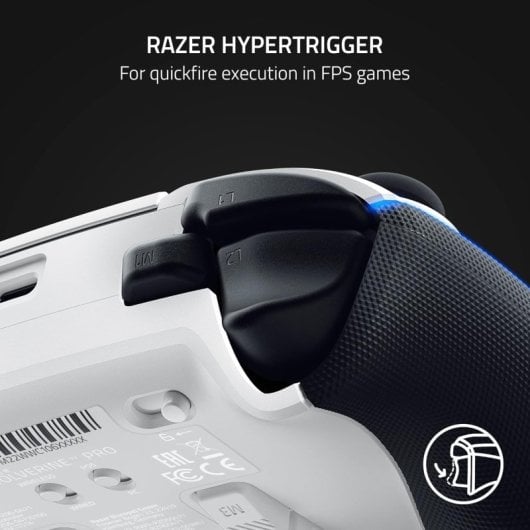 Razer Wolverine V2 Pro Bianco Gamepad Analogico/Digitale PC, PlayStation 5